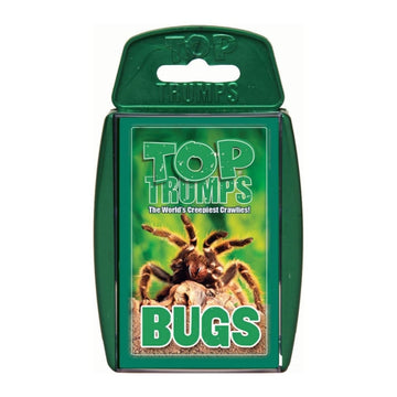 Top Trumps Bugs Classic Card Game, Learn Facts About The Black Widow, Furry Tarantula, Praying Mantis And The Ladybird In This E