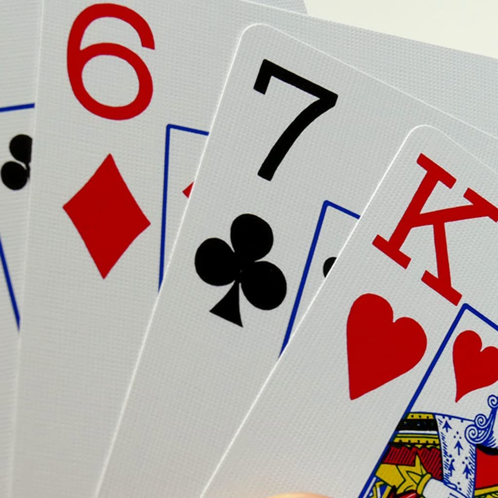 Bicycle Nertz Playing Card Game, 8 Decks Of Playing Cards, Fast, Fun, Competitive Multiplayer Solitaire Game, Up To 8 Players, Jumbo Index