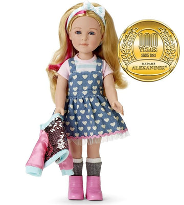 Madame Alexander 14" Kindness Club Doll - Brooks, Pink, Plastic, Model 20215