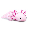 Zhongxin Made Axolotl Plush Toy - 20'' Soft Realistic Light Pink Axolotl Fish Lizard Creepy Stuffed Animals Cute Pink Reptilian