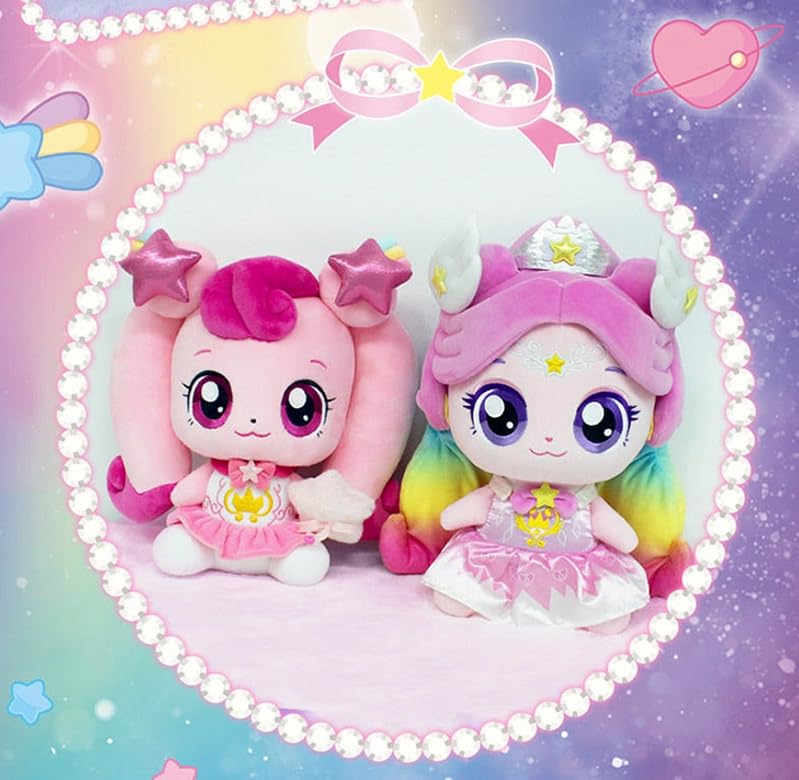 RaoNEE Shooting Star Catch Teenieping Auroraping 11 Plush Doll - Pink Aurora Rainbow, Season 5, 2024 New