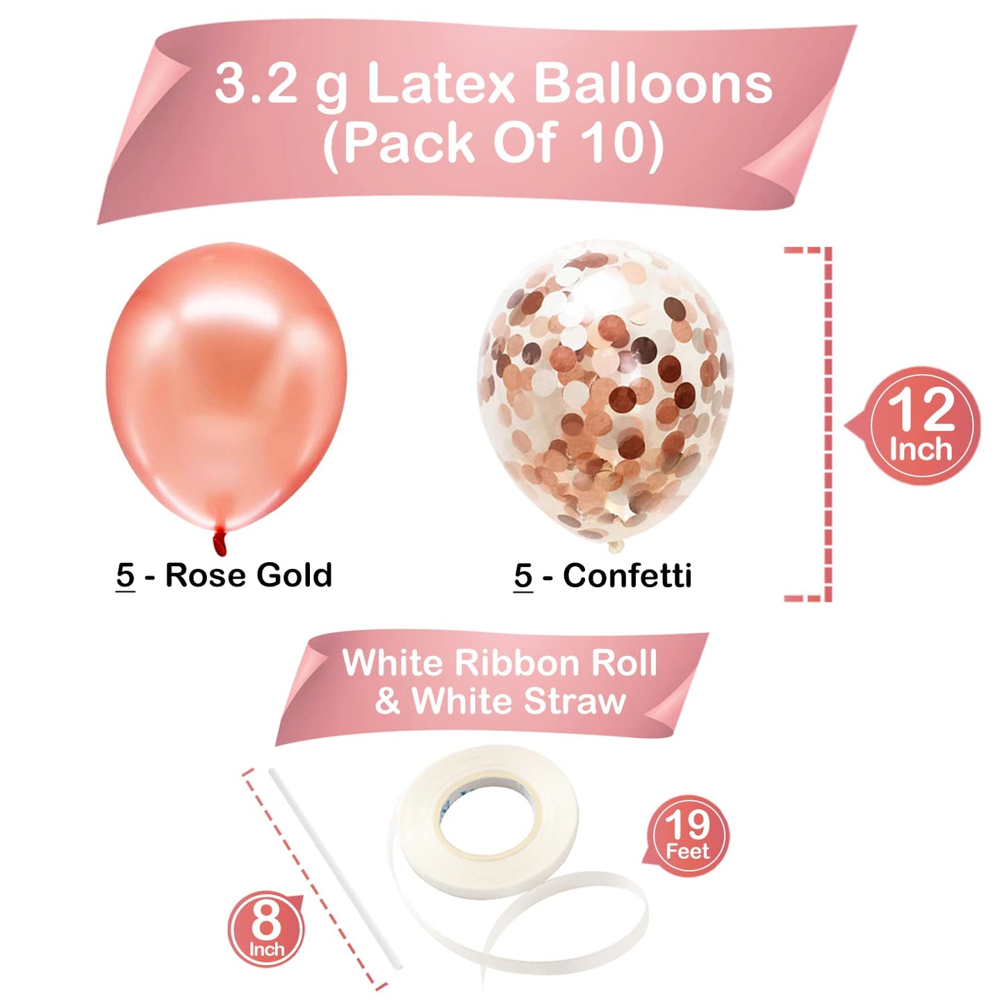 KatchOn, Giant Rose Gold 1 Balloon Set - 40 Inch | 1 Balloons for 1st Birthday | First Birthday Decorations for Girl | Number On
