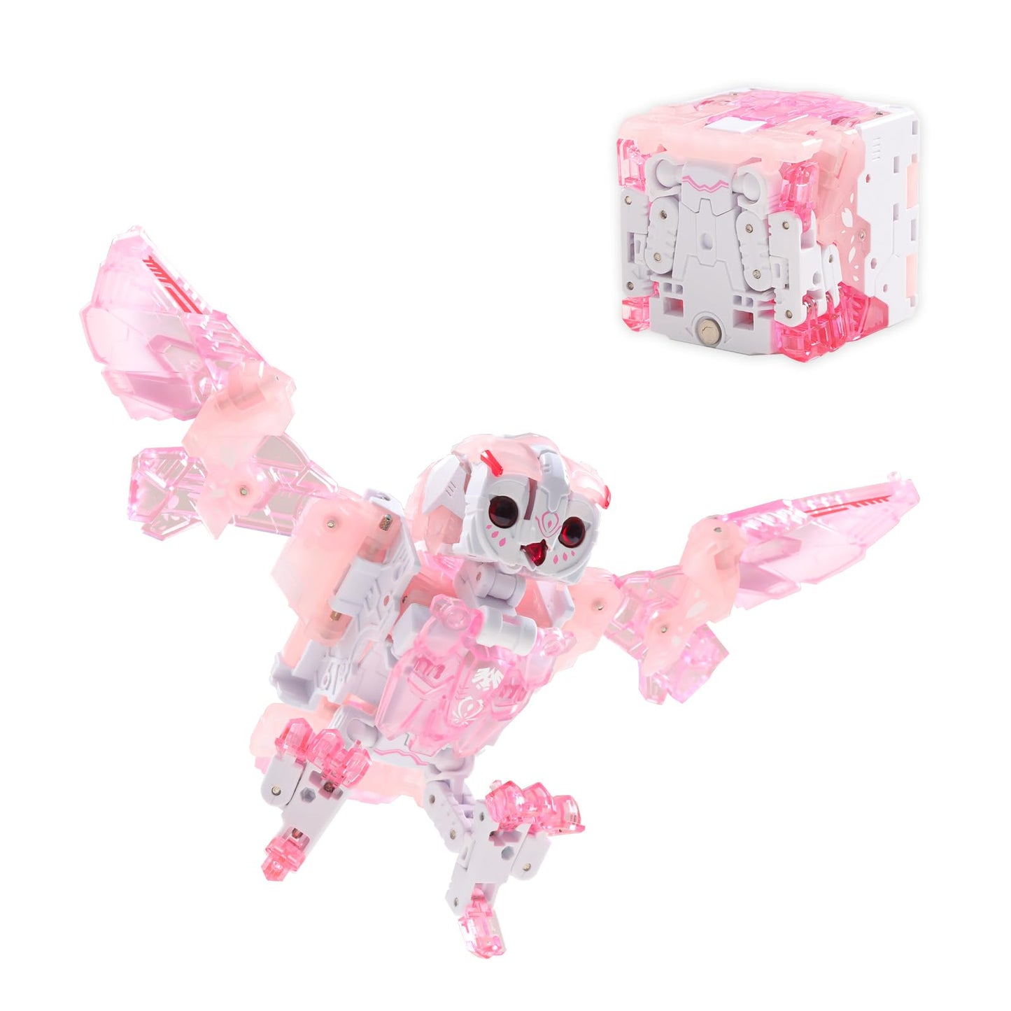 52Toys Beastbox Bb-41Rh Rhapsody, Owl Transforming Toy Action Figure Mecha Cube For Collectors Kids
