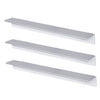 Play Platoon Building Brick Display Shelves 3 Pack Minifigure Display Case Shelf - 15x2 Inch Acrylic Wall Mount Shelf for Wall,