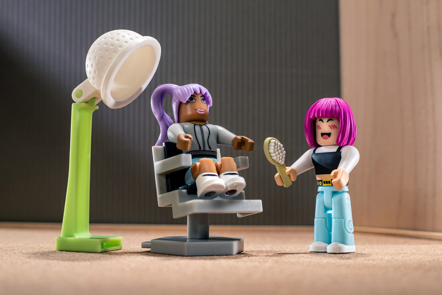 Roblox Celebrity Collection Brookhaven Game-Pack - Hair & Nails, Multicolor, Includes Exclusive Virtual Item, Model ROG0235
