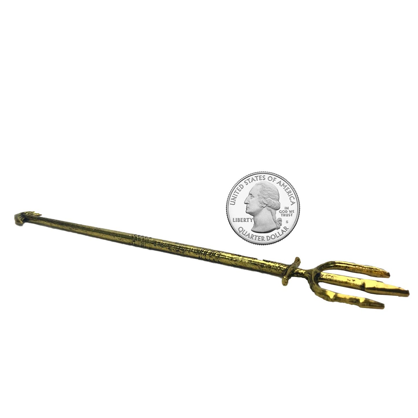 Factory Entertainment Aquaman Trident Die Cast Metal Medium Model 408363
