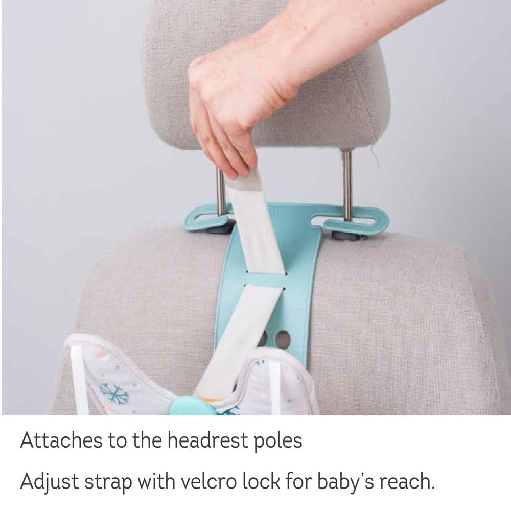 Musical Car Seat Toys For Babies 0-6 Months Baby’S Activity Center Carseat Toys Sensory Soft Car Seat Hanging Toy Baby Mirror For Baby Infant 0-6-12 Months, Sensory Gift