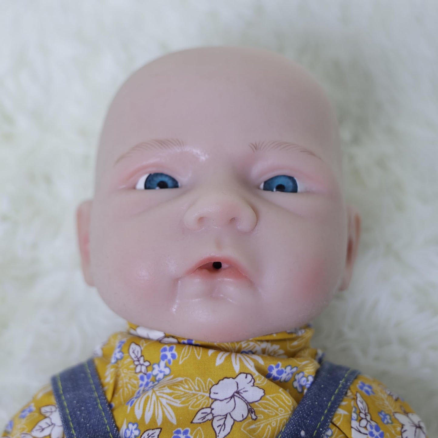 Aisite Drink And Wet Silicone Baby Doll Boy - 18 Inch Realistic Reborn Baby Dolls, Christmas&Birthday Gifts, Suitable For 3+