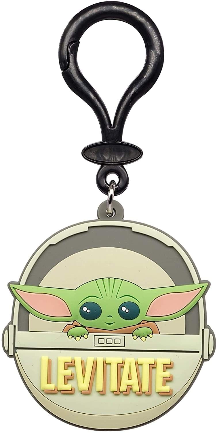 Star Wars The Child Levitate Soft Touch Pvc Bag Clip