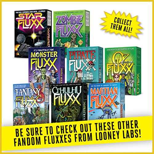 Looney Labs Oz Fluxx Card Game - Wizard Of Oz Adventure With Twists And Turns