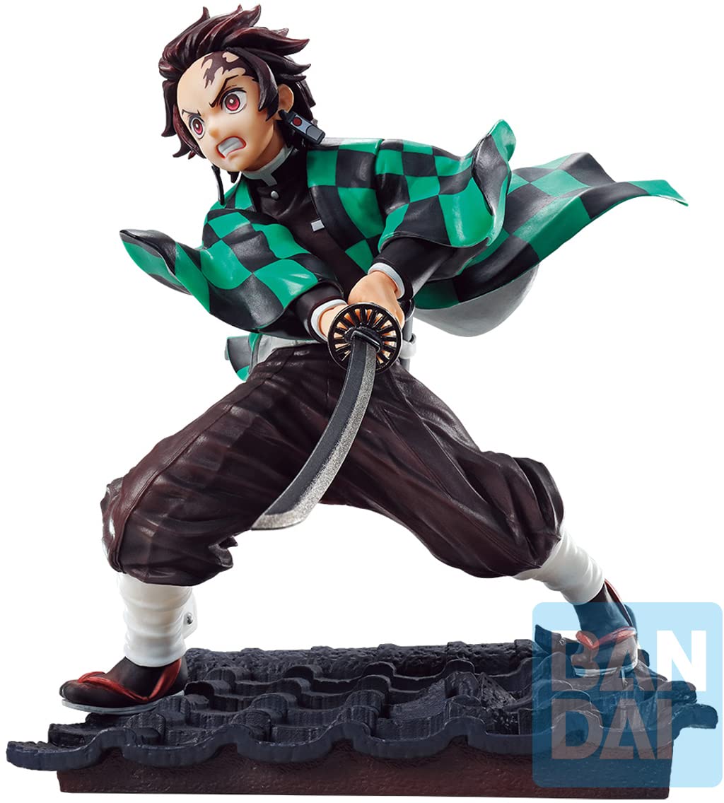 Ichibansho Figure - Demon Slayer: Kimetsu No Yaiba - Tanjiro Kamado (Tengen Uzui Is Here), Bandai Spirits Collectible Statue