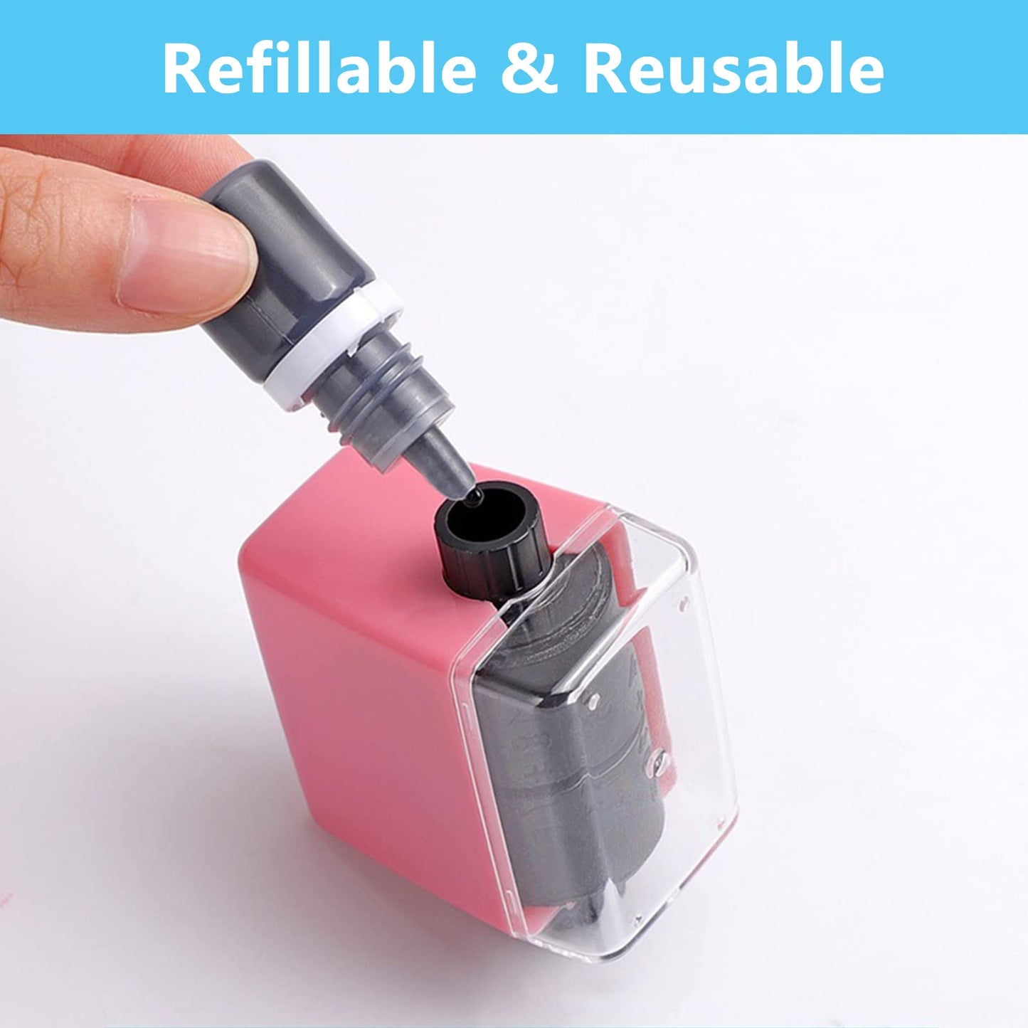 4PCS Smart Math Stamp Set - Reusable Roller Tools for Addition, Subtraction, Multiplication & Division Practice, Educational Sup