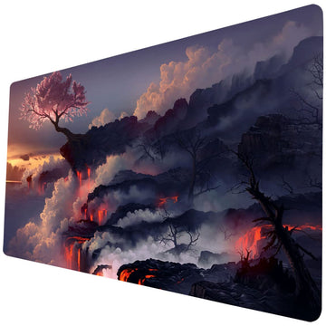 MTG Playmat - 24 x 14 Inches, Smooth Rubber Surface for MTG DTCG CCG RPG Trading Card Game