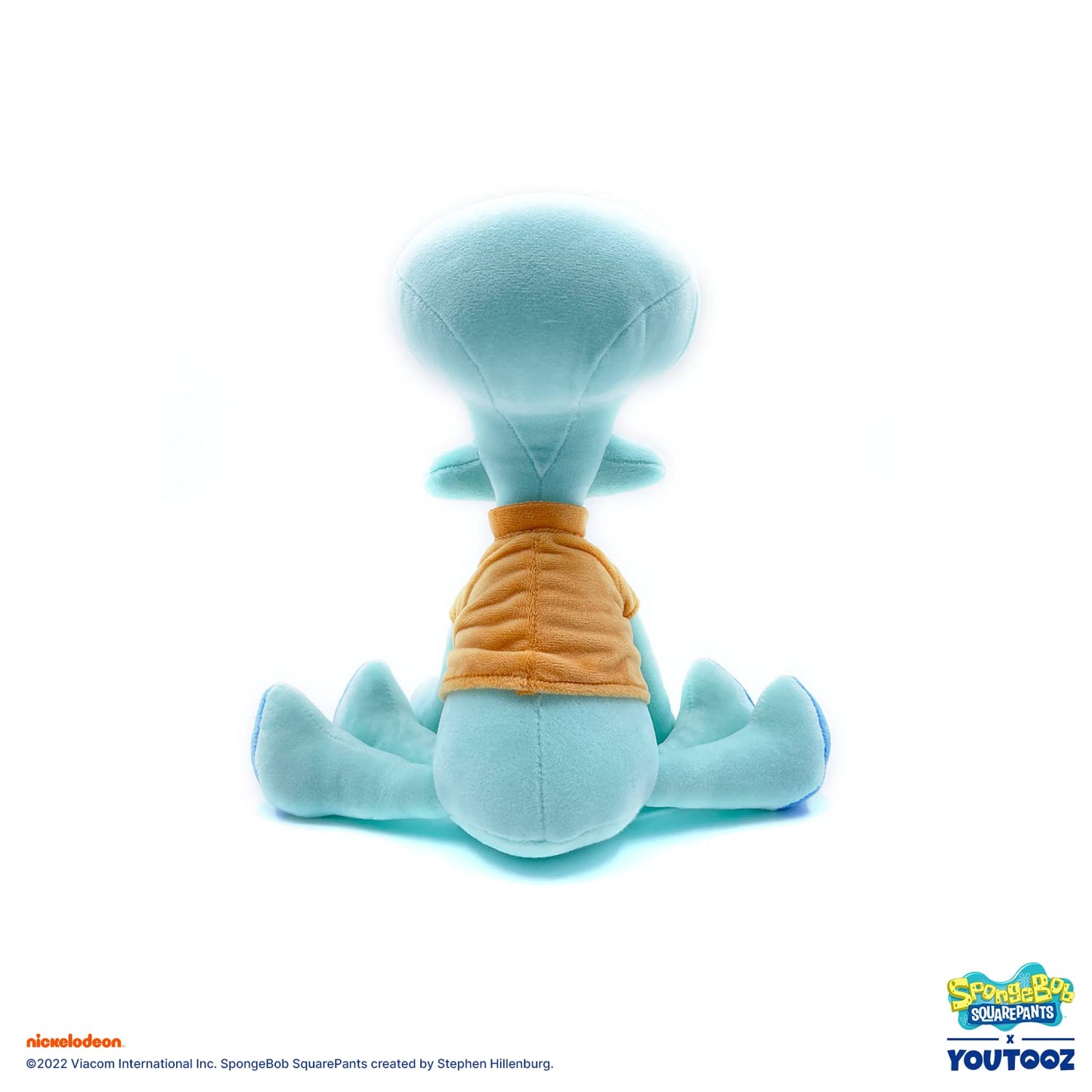 Youtooz Squidward Sit Plush, 9 Inch, Collectible, Official Licensed, Very Soft, Spongebob Squarepants, Plush Collection