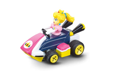 Carrera RC Nintendo Mario Kart 2.4 GHz Mini Collectible Radio Remote Control Toy Car Vehicle - Peach