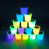 15 Pack Glow In The Dark Slime, Crystal Galaxy Slime, Including Blue, Pink, Yellow, Orange Etc, Slime Party Favors, Soft And Non