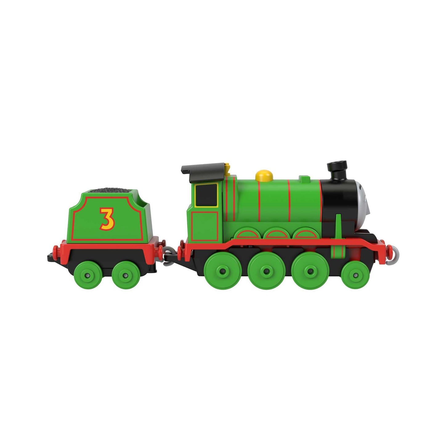Thomas & Friends Henry Metal Locomotive Train Set with Coal Tank, Colorful Children's Toy for Ages 3 and Up, HMC43
