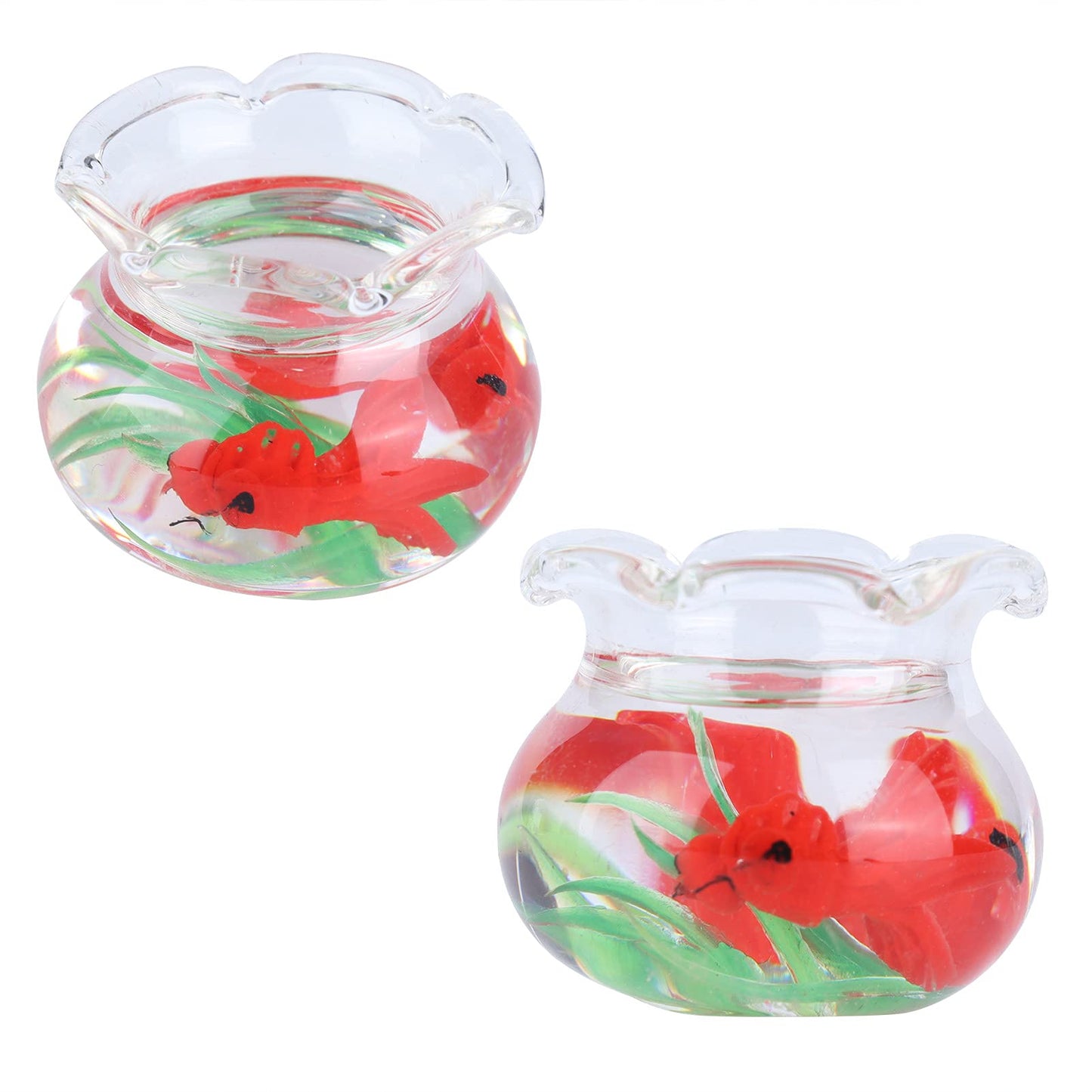 Dollhouse Fish, Miniature Landscape Fish Resin for 1:6 Dollhouse