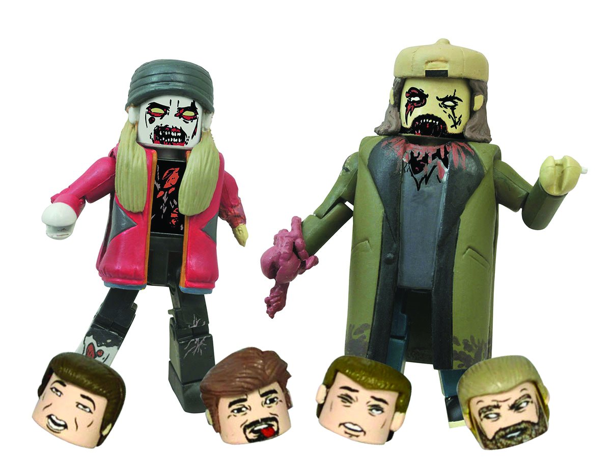 Entertainment Earth Jay And Silent Bob Zombie Minimates 2-Pack