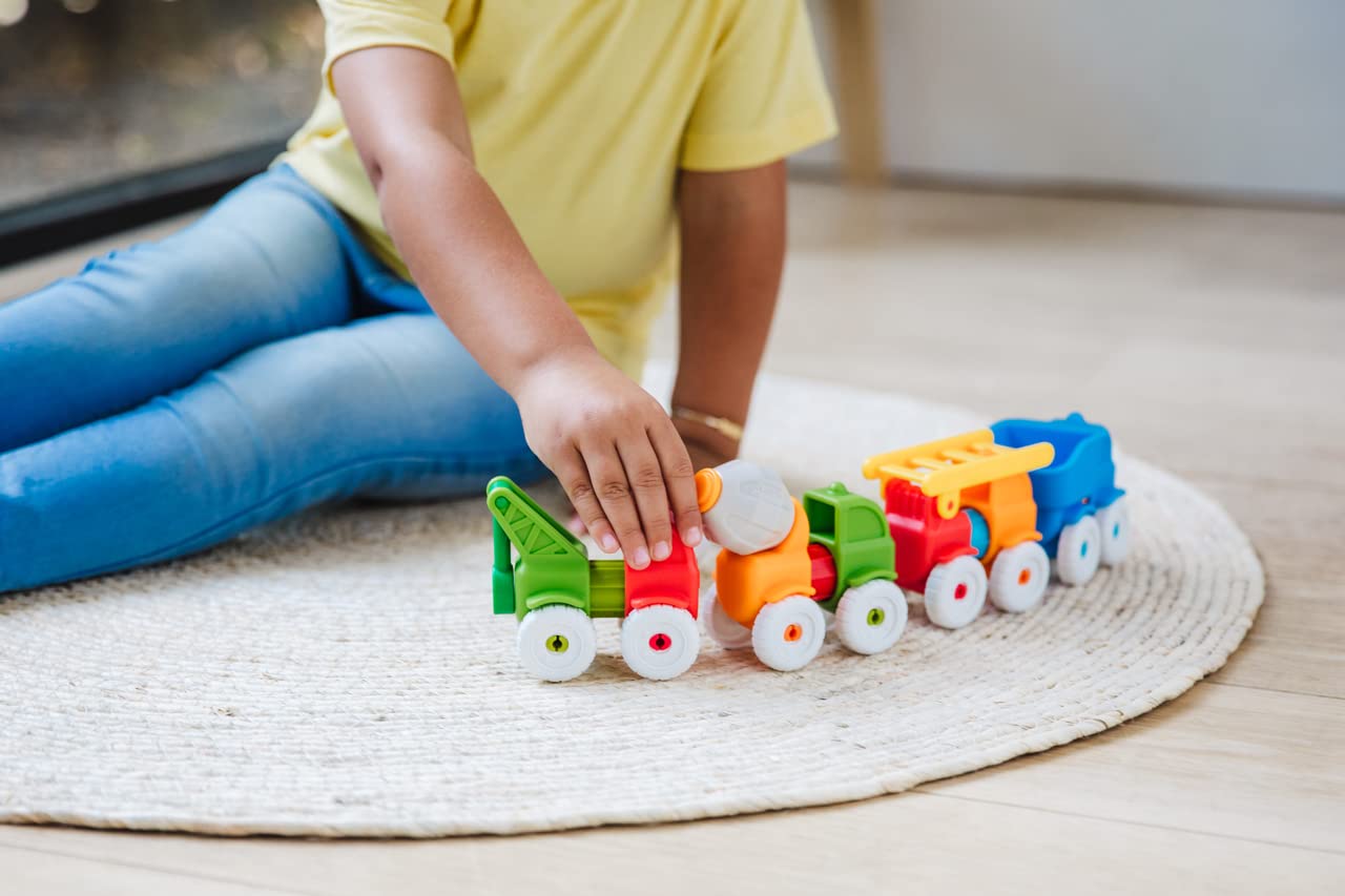 Smartmax - My First Vehicles, Magnetic Discovery Play Set, 13 Pieces, 1-5 Years