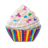 Intex Inflatable Cupcake Mat, 56" x 53", Multicolor, Vinyl, Model 58770EP