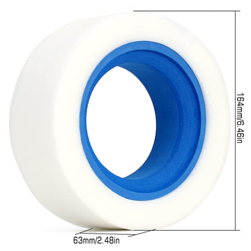 INJORA Tires Foam Dual Stage Foam Fit 2.9'' Wheel Tires for Axial SCX6 Trail Honcho 4WD RTR JLU Wrangler 1/6 RC Crawler Car Upgr