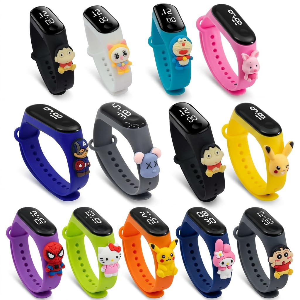 Birthday Return Gift for Kid (Pack of 5) | LED Watch for Kids | Digital Wrist Watch | Return Gifts for Kids Age 612 | Party Fav