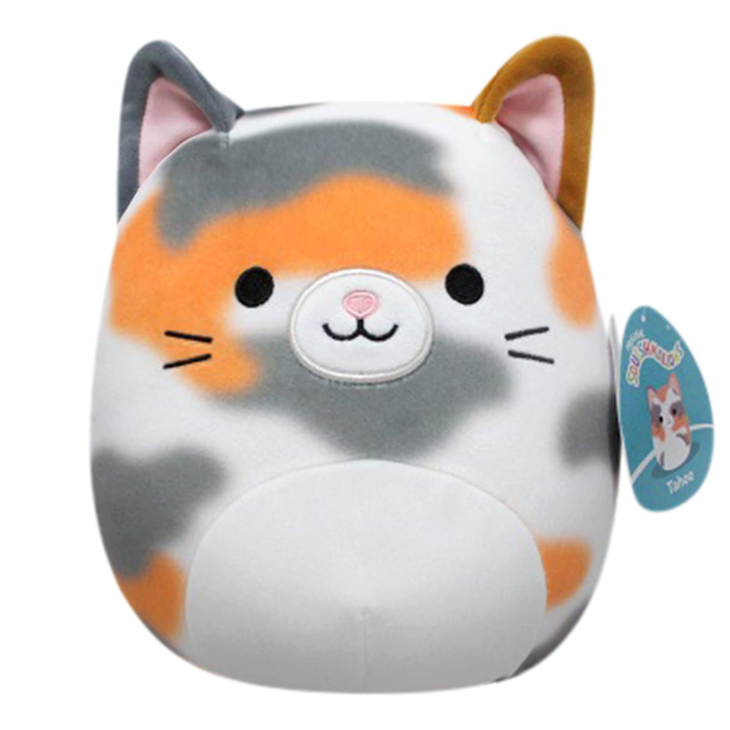 Squishmallows 8-Inch Tahoe Tortoiseshell Cat - Little Ultrasoft Official Kelly Toy Plush-New