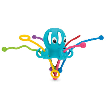 Nuby Silicone Octopus Sensory Toddler Toy - Multi-Color - 18+ Months - 1 Count - Tactile Development