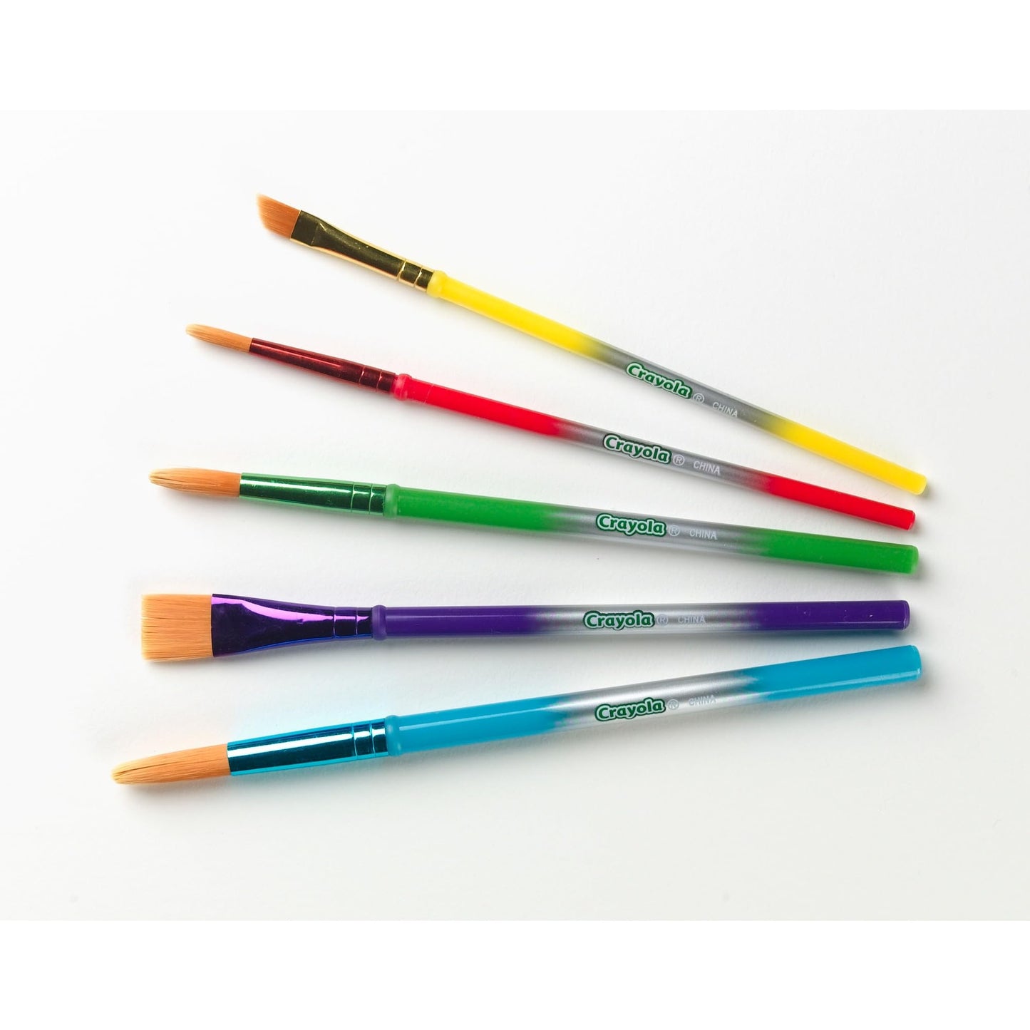 Crayola; Paint Brush Set; 5 ct.; Arts and Crafts, Variety of Shapes and Sizes