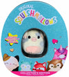 Squishmallow Official Kellytoy Collector'S Tin Set With Micromallow Exclusive Pin And Trading Cads Choose Your Favorite Or Collect Them All (Rosie The Pig)