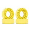 INJORA 4pcs Silicone Rubber Inserts for 56-58mm*24mm 1.0'' Tires(Small Yellow)