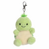 Aurora Adorable Palm Pals Tiny Turtle Clip-On - Fun Collectible Plush for Kids and mature-themed Collectors - Perfect for Decorating Rooms and Birthday Gifts - Green 4 Inches