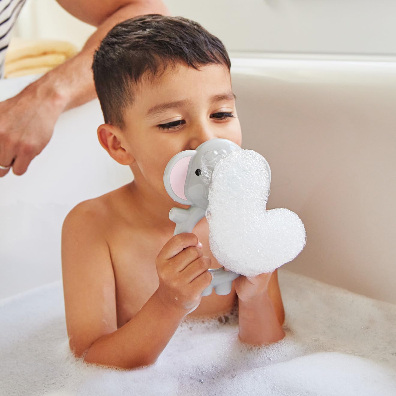 Munchkin® Bubble Bestie™ Elephant Bubbler Baby And Toddler Bath Toy