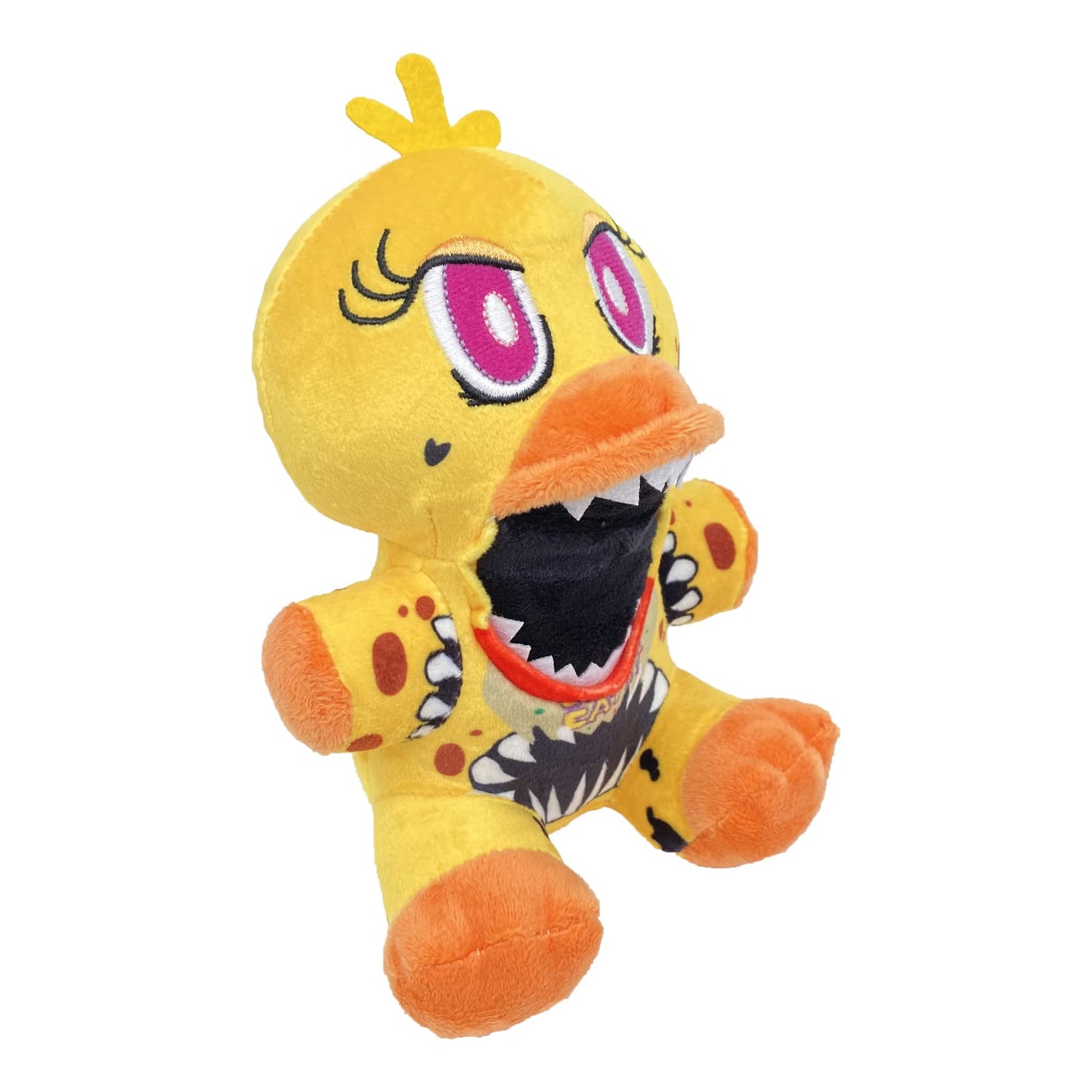 Twisted Chica Plush Toy, Fnaf Plushies Toy, Fnaf All Character Stuffed Animal Doll Children'S Gift Collection,8