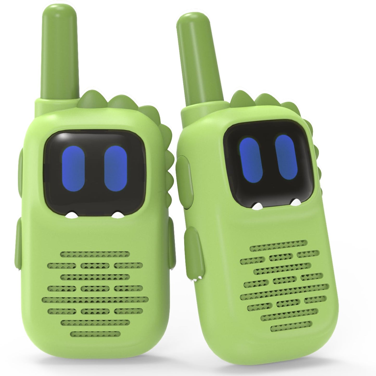 Holiky Green Walkie Talkies For Kids With Dinosaurs Silicone Sleeve, Toys For 3-6 Year Old Boys Girls, Kids Walkie Talkies Decen