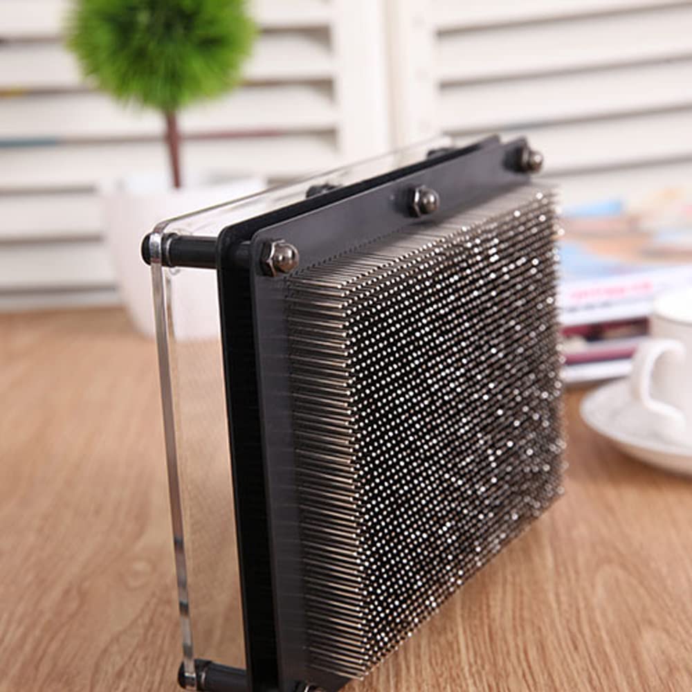 Sharkwill 3D Metal Pin Art Board(6 X 8 Inches) Arouse Sense Of Imagination,Innovative Boundless Creativity For Boys Girls