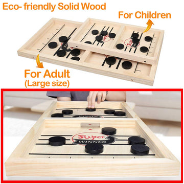 Fast Sling Puck Game,Sling Puck Game,Super Winner Games Toy,Paced Winner Board Games Toys For Kids & Adults Large Size