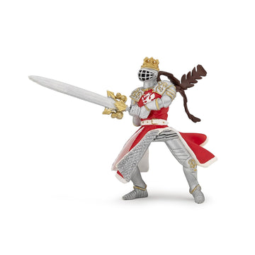 Papo Dragon King Figurine - Hand-Painted Medieval Fantasy - 3.54" Multicolor - Model 39797 - Collectible for Ages 3+