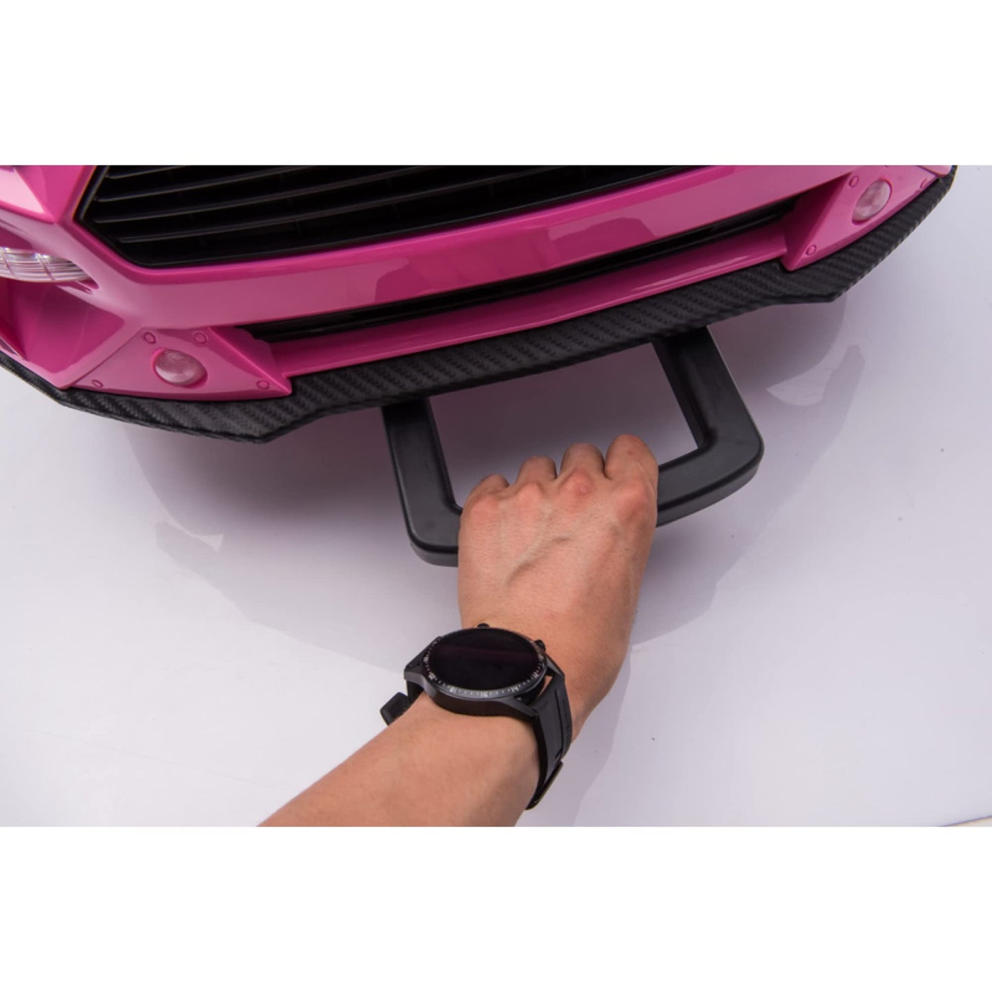 Ford Mustang 24V Ride On Kids Car 4WD Powerful Electric Vehicle, with Rubber Wheels, Bluetooth, FM Radio, Remote Control, Leathe