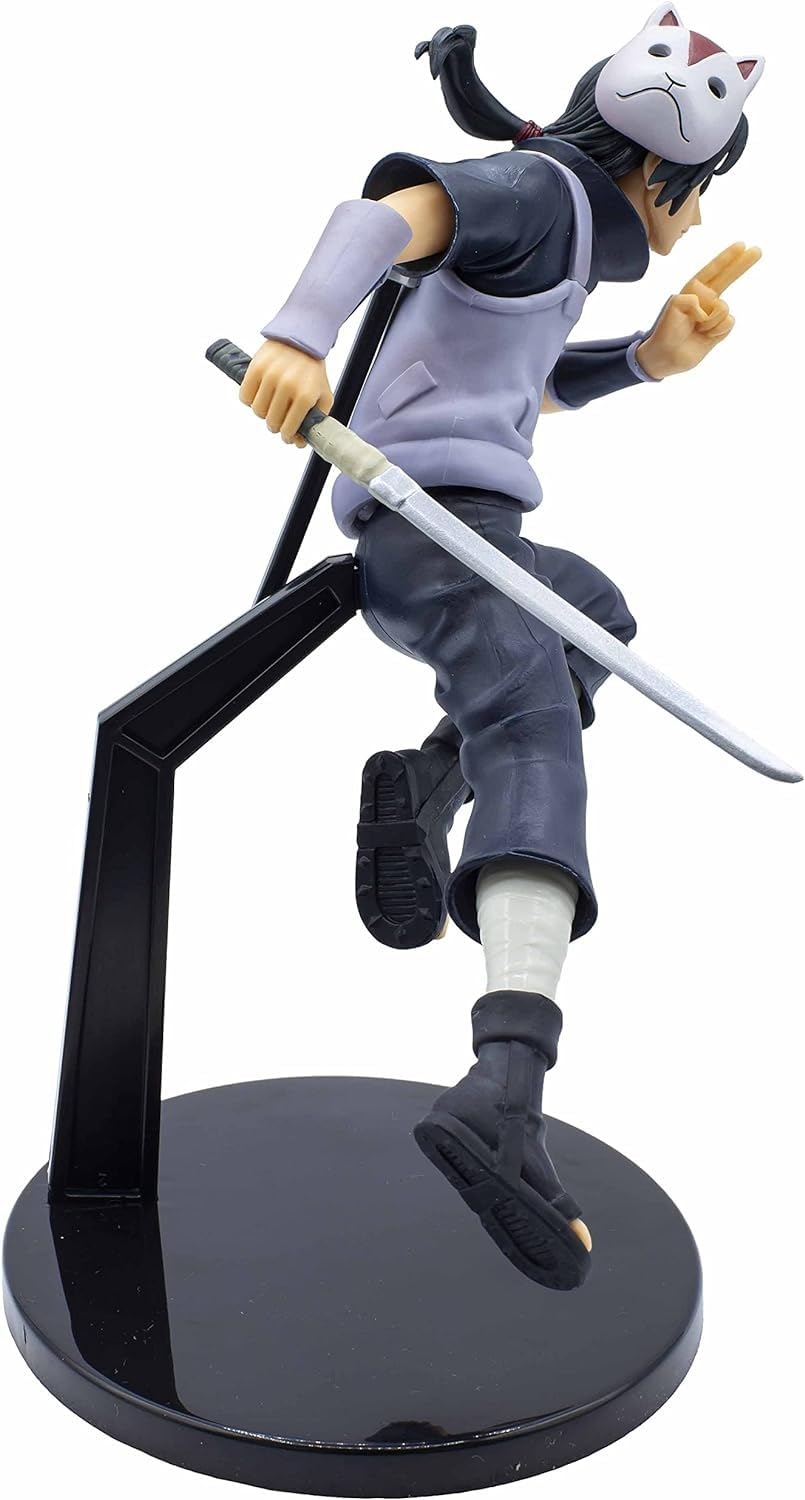 Banpresto Naruto Shippuden Vibration Stars Uchiha Itachi II Statue, Black, PVC, Model 18766