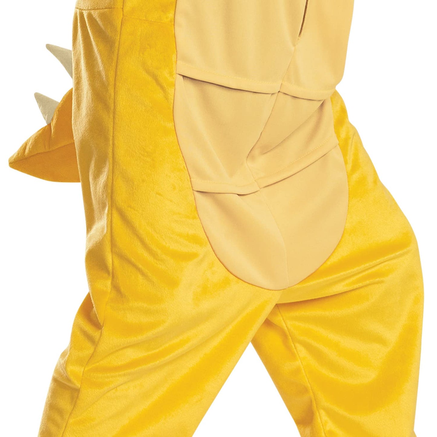 Bowser Costume Hooded Jumpsuit, Official Super Mario Character Costume For Kids, Size (4-6)