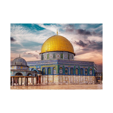 AMAZING PUZZLES 1000 Piece Jigsaw Puzzle for Kids and Adults 19x27in Poster Included - Al-Aqsa Mosque