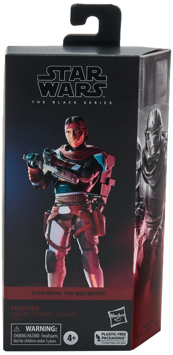 Star Wars The Black Series Hunter (Mercenary Gear), Star Wars: The Bad Batch 15-Cm Action Figures