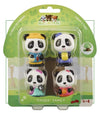 Klorofil Panda Family Black and White 700304