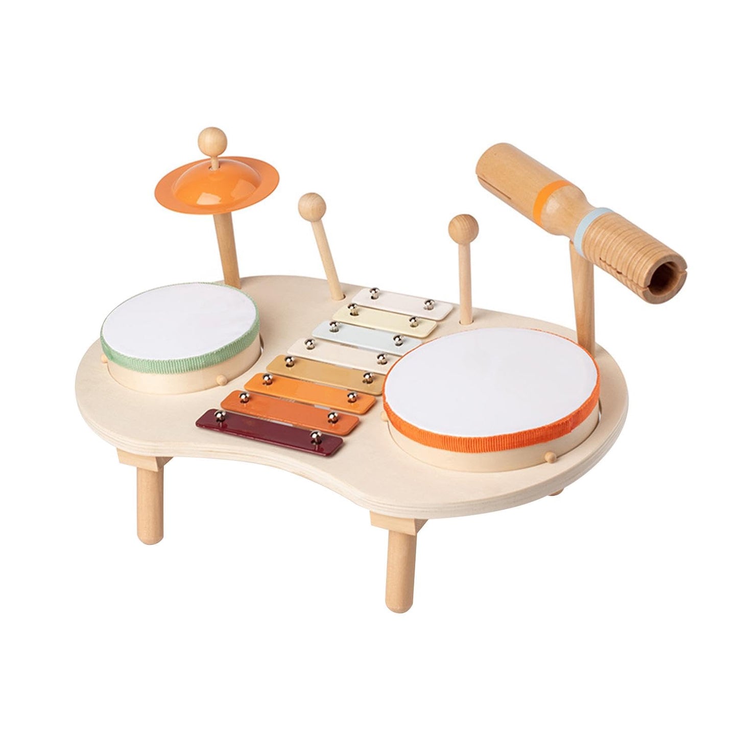 Atorse Wooden Percussion Toy Wood For Ages 3 4 5 6 Years Old Birthday Gift Boy Girl|Baby|Toys For Baby|Developmental Baby Toys