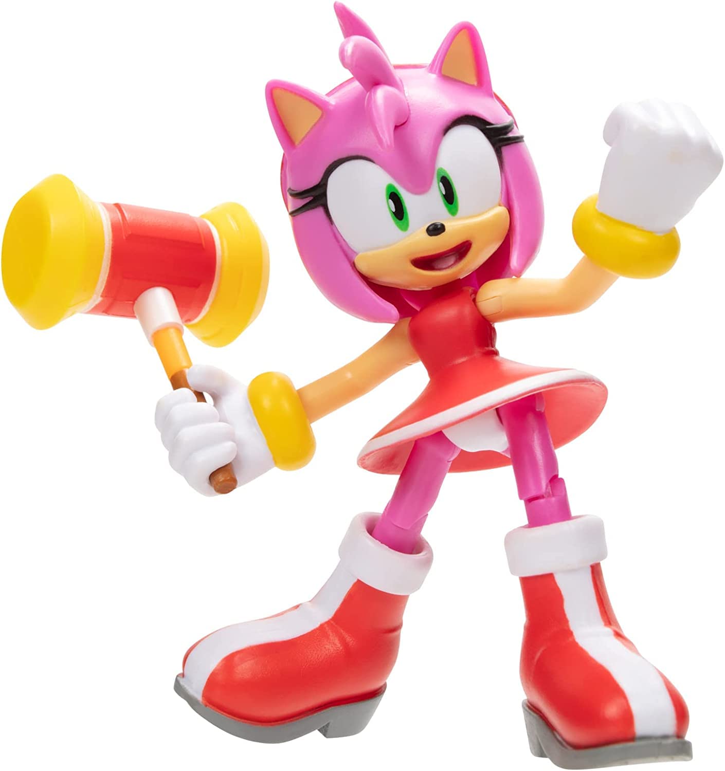 Sonic The Hedgehog Sonic 4'' Action Figure 2 Pack - Modern Tails & Modern Amy