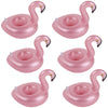 Kleeblatt Pool Drink Floaties, Flamingo Inflatable Drink Holders Floating Cup Holders Drink Floats for Pool Party