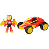 IRON MAN AND HIS AWESOME FRIENDS Marvel Iron Racer Action Figure & Toy Vehicle 3-Inch Action Figures Super Hero Toys for Kids Ages 3+