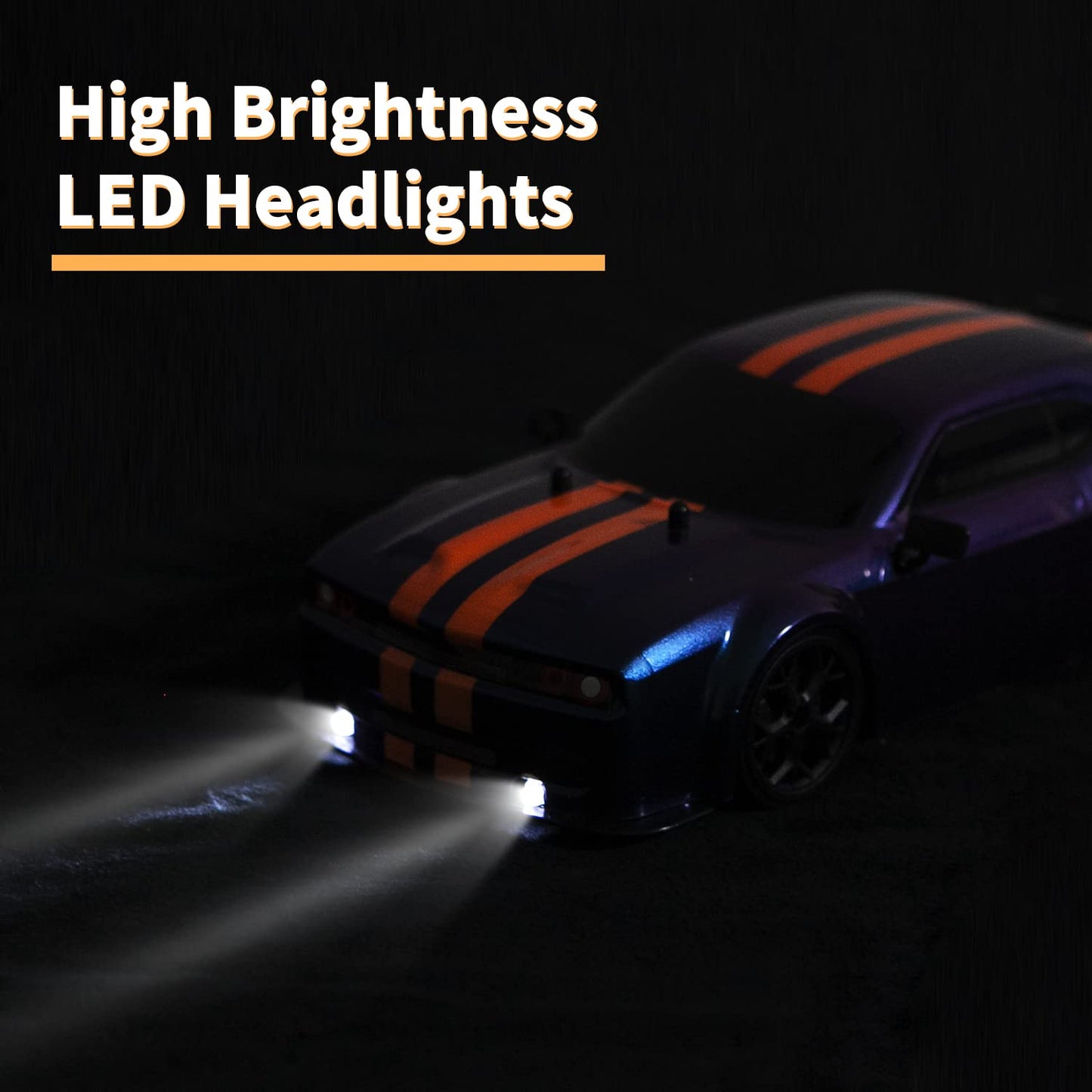 iBliver RC Drift Car, 1:14 Remote Control Car 4WD Drift RC Cars Vehicle 28km/h High Speed Racing RC Drifting Car Gifts Toy for B